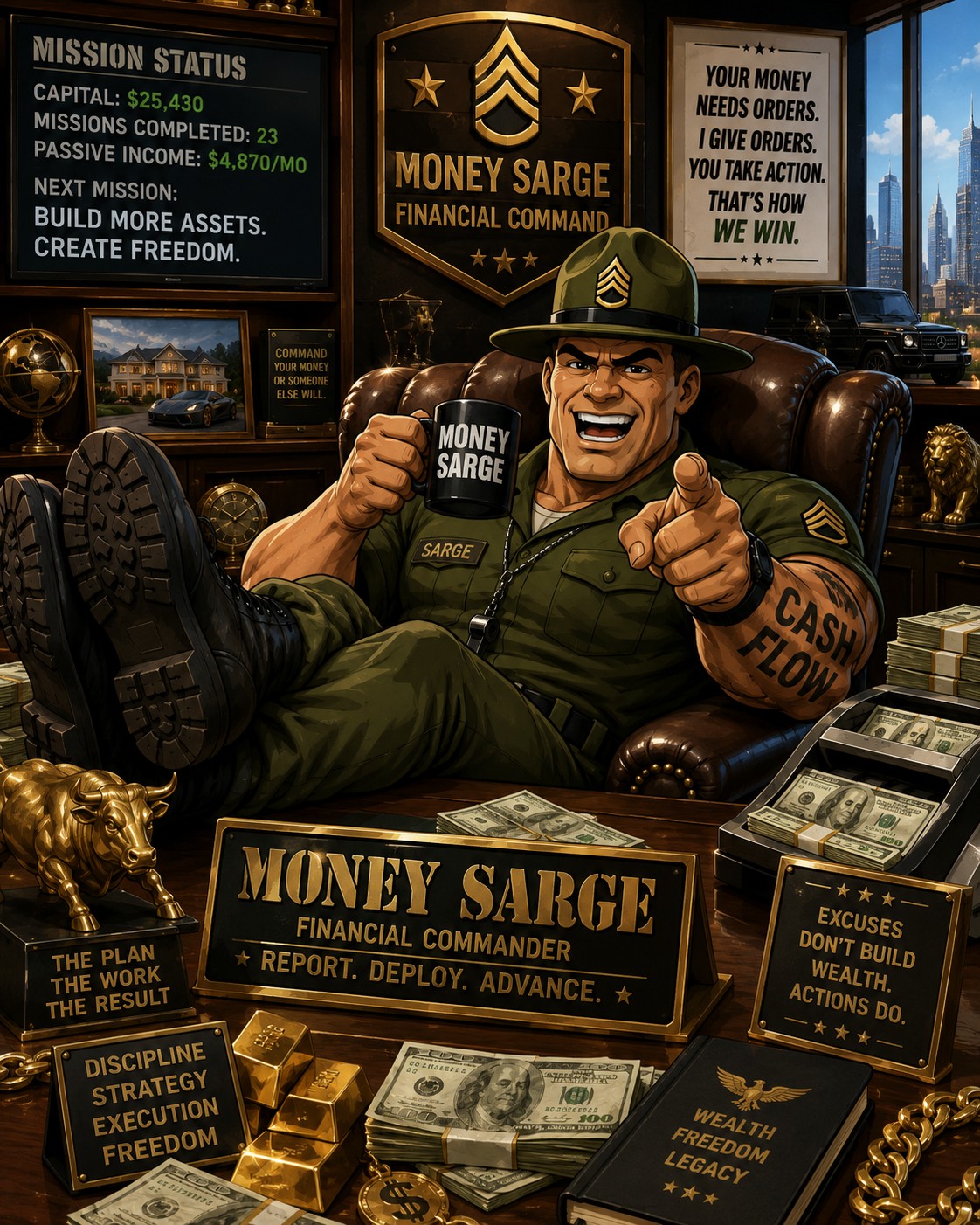 Money Sarge - Your AI Financial Commander